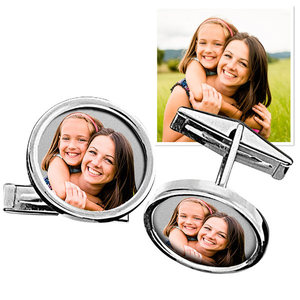 Photo Engraved Cuff Links