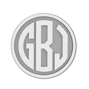 Personalized Monogram Golf Ball Marker