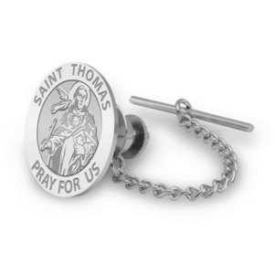 Saint Thomas Aquinas Religious Tie Tack   EXCLUSIVE 