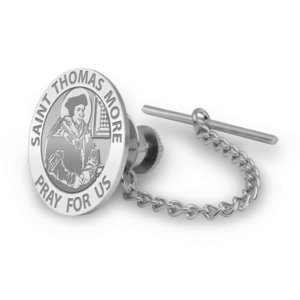 Saint Thomas More Religious Tie Tack   EXCLUSIVE 