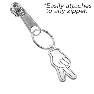 USC Fight On Fingers Zipper Pull