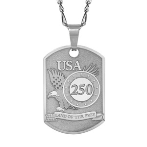 USA 250 Dogtag Necklace