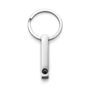 Projection 3D Rectangle Bar Keychain