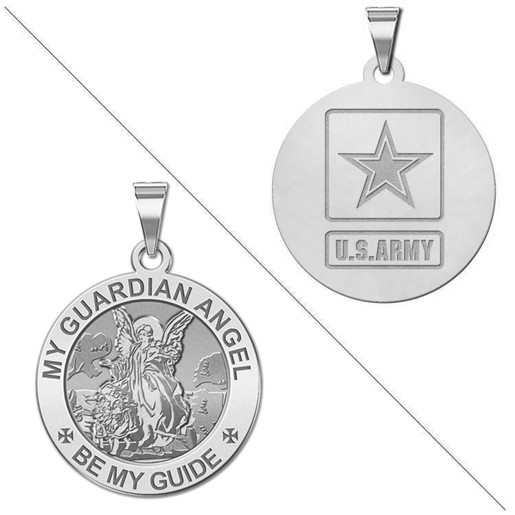 army guardian angel pendant