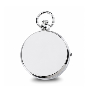 Charles Hubert Double Engraving Photo Pocket Watch