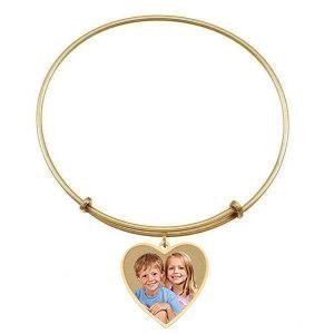 Expandable   Photo Charm Expandable Bracelet