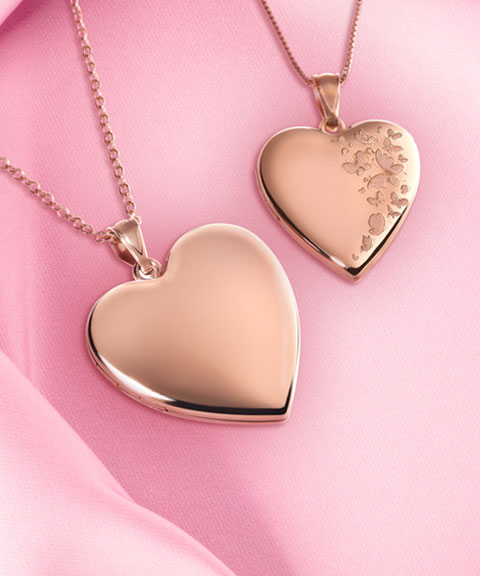 Rose Gold Lockets